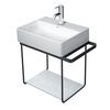 Duravit DuraSquare Стеклянная полка в Металлическая консоль для раковины 073245, White 99668300