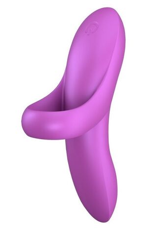 Лиловая вибронасадка на палец Bold Lover - Satisfyer 4004099