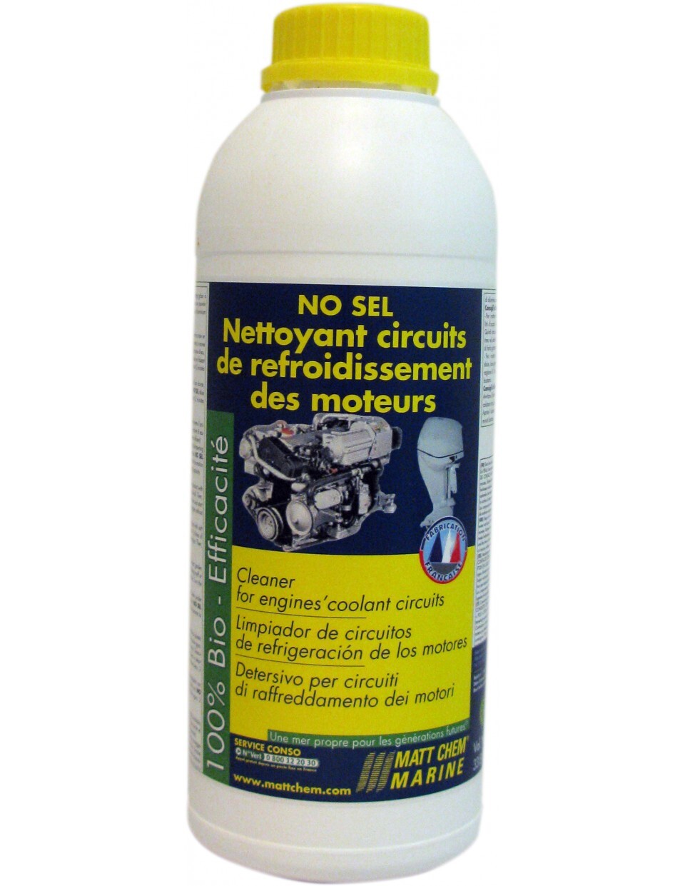NO SEL, CONCENTRATED CLEANING COOLANT CIRCUITS, 1 L