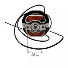 Двигатель эл. переменного тока QUATTRO ELEMENTI QE-3000ETN крепление 2 винта. (649-257-014)