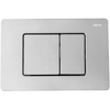AC1100-AC0105-AC0120 Комплект 3 в 1: подвесной унитаз Bequem AC1100 белый с инсталляцией AC0105 и кнопкой AC0120 хром