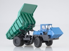 BELAZ-540A Dumper 5 grille crossbars blue-green 1:43 Dealer models BELAZ