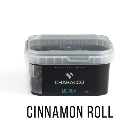 Кальянная смесь Chabacco - Cinnamon roll (Булочка с корицей) 200 г