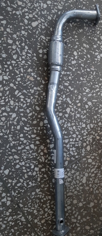 ТРУБА ПРИЁМНАЯ MATIZ до 2008 0,8 МКПП GROG (БЕЗ КАТАЛ, ВЫСОКОЕ КОЛЕНО С ОТВ)