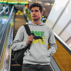 Толстовка  "Гладкошерстная Такса - One Love"