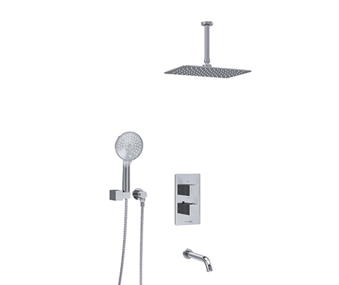 WasserKRAFT A171568 Thermo Встраиваемый комплект для ванны с верхней душевой