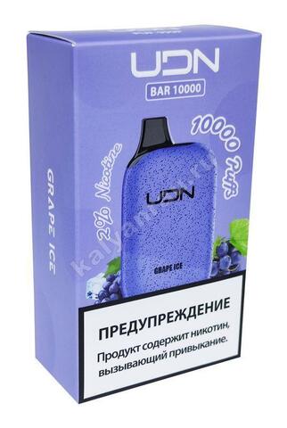 UDN Bar Виноград Лед 10000 затяжек