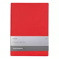 Блокнот в линию A5 HB Essential Storyline Red
