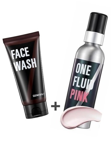 Pink  One Fluid Pink General7  + FACE WASH general7