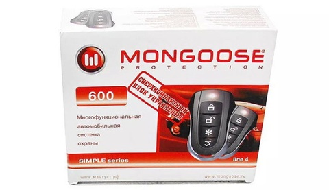 Автомобильная сигнализация Mongoose 600 Line 4