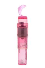 Розовая виброракета VIBE ALIVE DOLPHIN MINI MASSAGER - 