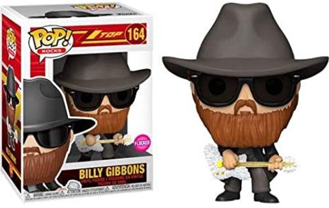 Funko POP! ZZ Top: Billy Gibbons (Flocked Exc) (164)