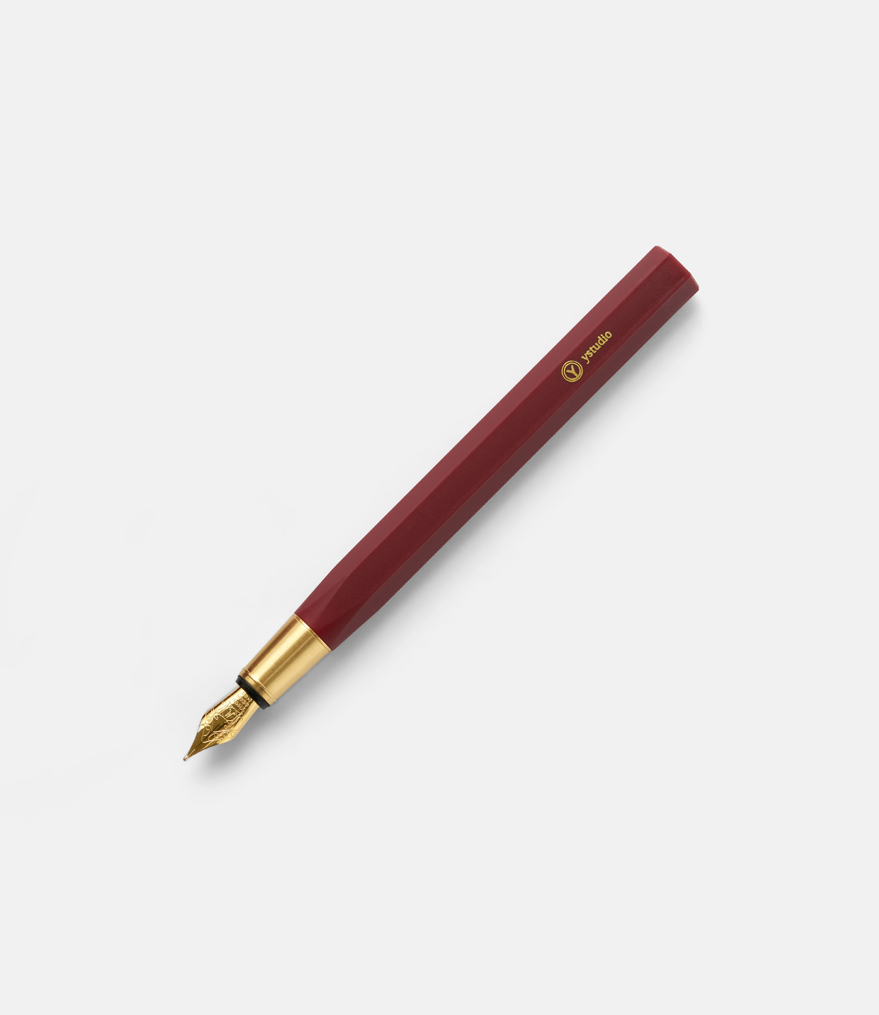 YStudio Перьевая ручка Resin Fountain Pen Red