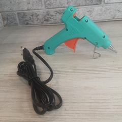 Термопистолет клеевой Белый 