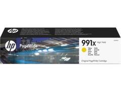 Картридж HP 991X M0J98AE для HP PageWide 755/755/774/779/750/772/777, желтый (16 000 стр.)