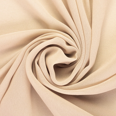 Ткань Креп Шифон, 105 гр/м2, 150 см, бежевый
