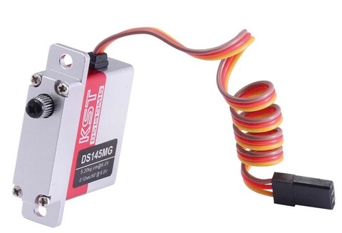 Сервопривод KST DS145MG (4.3-5.2 кг/0.10-0.12сек, 23г)