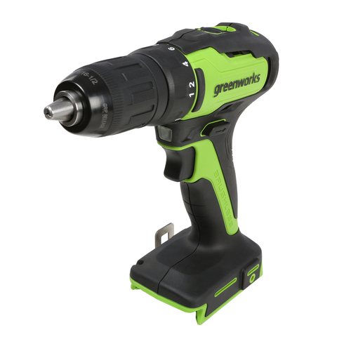 Аккумуляторная дрель шуруповерт Greenworks GD24DD35,3704007, 24v, без АКБ и ЗУ