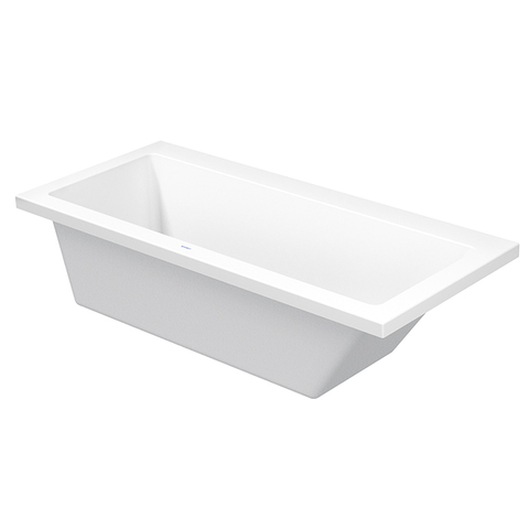 Duravit VERO Ванна 1700х750 мм, акриловая, прямоугольная встраиваемая или с панелями, наклон спины справа ,цвет белый 700134000000000