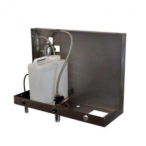Nofer 12053.MS Универсальный встраиваемый блок cо смесителем для воды с таймером и дозатором мыла