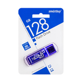 Флешка 128 GB USB 3.0/3.1 Smartbuy Glossy (Синий)