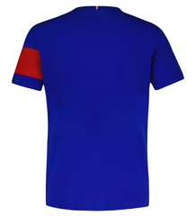 Теннисная футболка Le Coq Sportif TRI Tee Short Sleeve N°1 - bleu electro