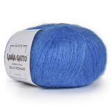 Пряжа Lana Gatto Silk Mohair 9376 электрик