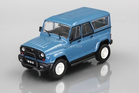 UAZ-3159 Bars blue 1:43 DeAgostini Auto Legends USSR #218