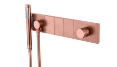 Boheme Zodiac 132-SYS-CB Смеситель для душа с душевым набором, цвет: брашированная медь фото