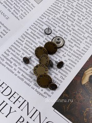 Пуговицы ЛВ. установочные бронзовые