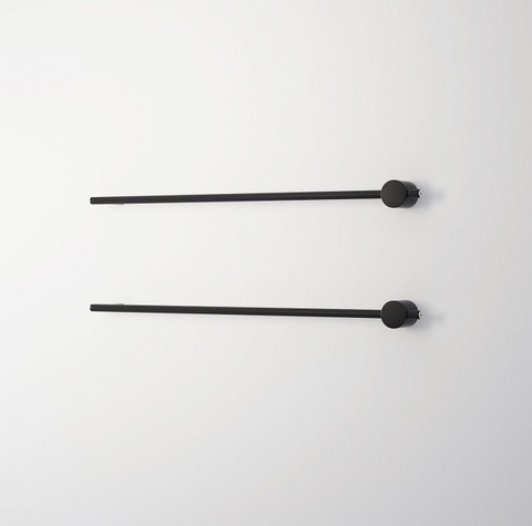 Broner Bruno BR.007.100.0000.R Электрический дизайнерский полотенцесушитель 1000 мм горизонтальный и вертикальный монтаж горизонтальный и вертикальный монтаж