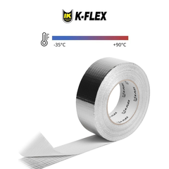Лента алюминиевая армированная самоклеящаяся K-FLEX AR 107