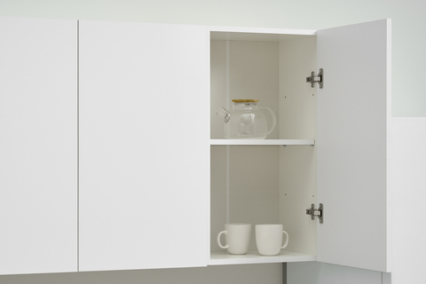 Кухня Челси 2,0м Белый глянец холодный/Белый (Кастилло)