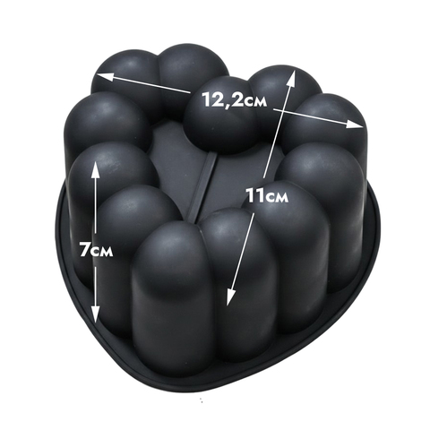 Форма силиконовая для муссовых бенто тортов 