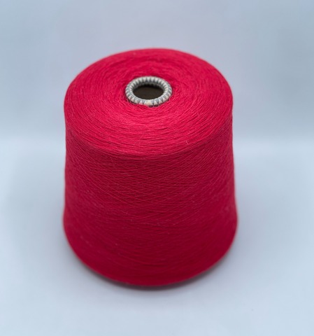 Бобинная пряжа, Lana/alpaca, 1500м. 70% Меринос, 25%Альпака, 5%Кашемир, Малиновый, 37630