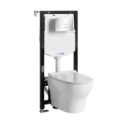 WasserKRAFT Aller 10TLT.010.ME.CH03.H001 Система инсталяции с унитазом фото