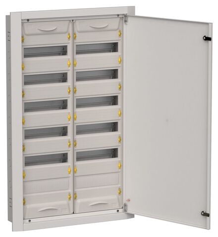 TITAN 5 Корпус мет. ЩРв-144 (2х72) 1005х625х130 IP31 сер IEK