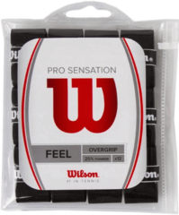 Овергрипы Wilson Pro Overgrip Sensation Black (12 шт.)