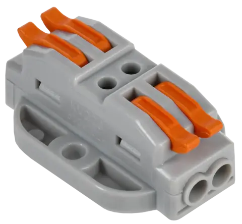 Строительно-монтажная клемма СМК 222-4122P (4шт/упак) IEK