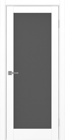 Турин_501.2.30 ЭКО-шпон Белый снежный-Графит матовое