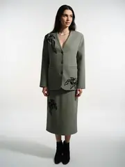 Костюм ЛИЛИЯ, зеленый