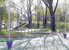 Канатный маршрут № 3 Поперечные ступеньки