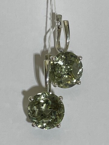 Корона ПР (серьги из серебра)
