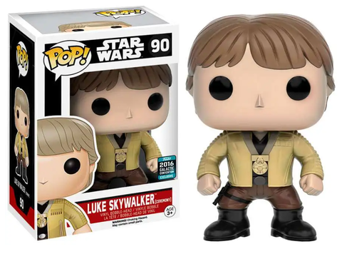 Funko POP! Star Wars: Luke Skywalker (2016 Galactic Con) (90) (Б/У)