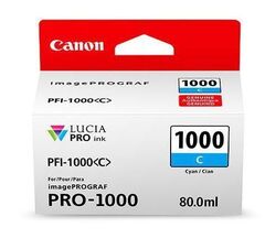 Картридж Canon PFI-1000 C голубой для Canon PRO-1000  (0547C001)