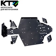 Пластиковая защита KTZ для квадроцикла ODES WORKCROSS 1000cc-3 HVAC защита днища и передних арок