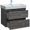 Aquanet 305239 Тумба с раковиной Nova Lite 75 2 ящ. цв. дуб серый (305239)