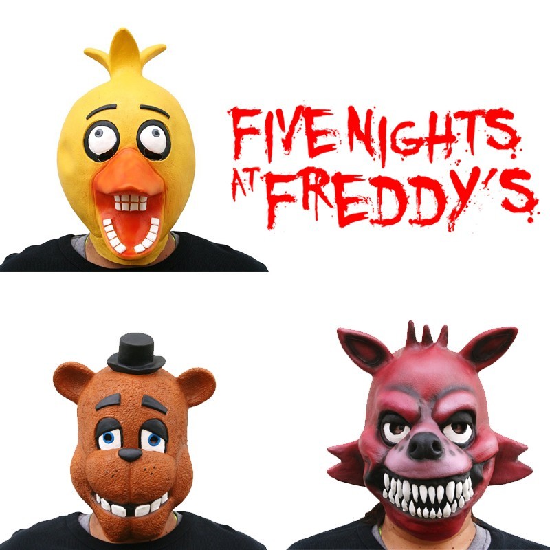 Маска аниматроник Бонни ФНАФ, Бони FNAF, 1 шт, мягкая игрушка, косплей | AliExpress