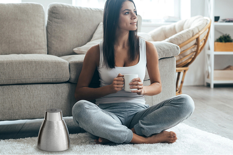 Кофеварка портативная Asobu Pour Over (1 литр), серебристая