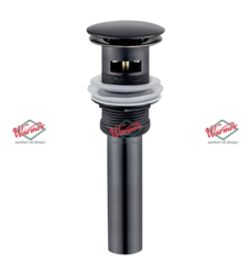 Донный клапан Warmer Black Line Bl 080